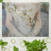 Berthe Morisot – ボールのガウンの少女 キッチンタオル (折り畳み)