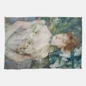 Berthe Morisot – ボールのガウンの少女 キッチンタオル (横)