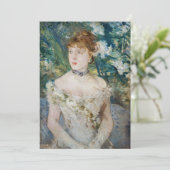 Berthe Morisot – ボールのガウンの少女 サンキューカード (スタンド正面)