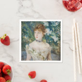 Berthe Morisot – ボールのガウンの少女 スタンダードカクテルナプキン (インサイチュ)