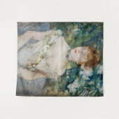 Berthe Morisot – ボールのガウンの少女 タペストリー (正面(横))