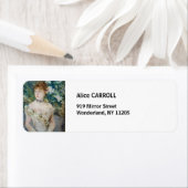 Berthe Morisot – ボールのガウンの少女 ラベル (インサイチュ)