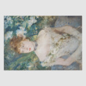 Berthe Morisot – ボールのガウンの少女 薄葉紙 (正面)