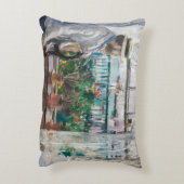 Berthe Morisot – ワイト島のユージーンマネ アクセントクッション (裏面(縦))