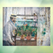 Berthe Morisot – ワイト島のユージーンマネ ウィンドウサイン (シート3)