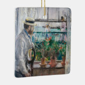 Berthe Morisot – ワイト島のユージーンマネ セラミックオーナメント (右)