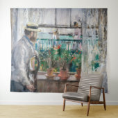 Berthe Morisot – ワイト島のユージーンマネ タペストリー (インサイチュ(横))