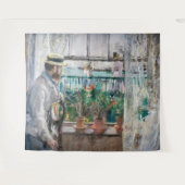 Berthe Morisot – ワイト島のユージーンマネ タペストリー (正面(横))