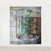 Berthe Morisot – ワイト島のユージーンマネ タペストリー (正面)