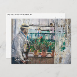 Berthe Morisot – ワイト島のユージーンマネ ポストカード