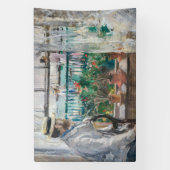 Berthe Morisot – ワイト島のユージーンマネ 横断幕 (縦)