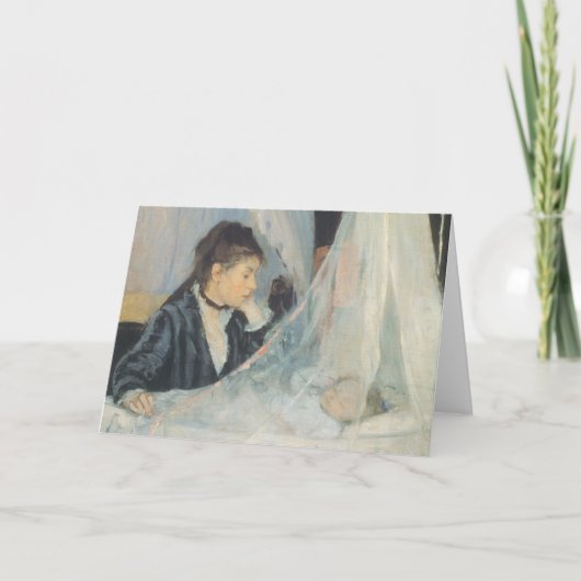 Berthe Morisot、ヴィンテージ印象主義 カード (正面)