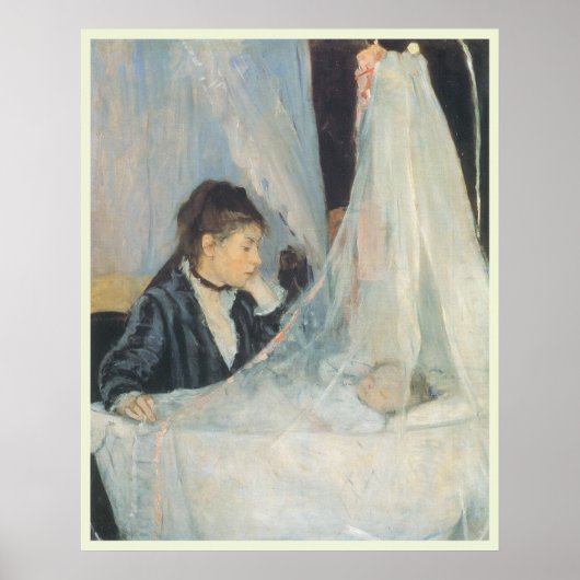 Berthe Morisot、ヴィンテージ印象主義 ポスター (正面)
