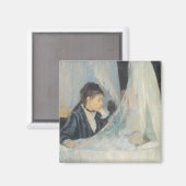 Berthe Morisot、ヴィンテージ印象主義 マグネット (正面/裏面)