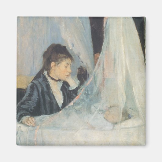 Berthe Morisot、ヴィンテージ印象主義 マグネット (正面)