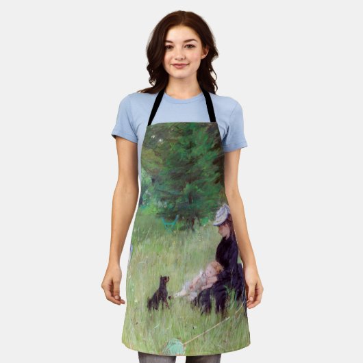 Berthe Morisot – 公園 エプロン (着用した状態)