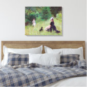 Berthe Morisot – 公園 キャンバスプリント (インサイチュ (寝室))