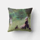 Berthe Morisot – 公園 クッション (裏面)