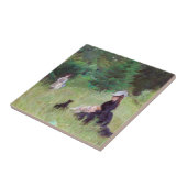 Berthe Morisot – 公園 タイル (側面)