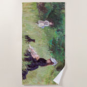 Berthe Morisot – 公園 ビーチタオル (正面)