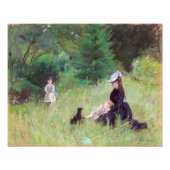 Berthe Morisot – 公園 フォトプリント (正面)