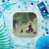 Berthe Morisot – 公園 ペーパープレート (パーティー)