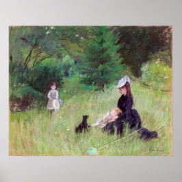 Berthe Morisot – 公園 ポスター