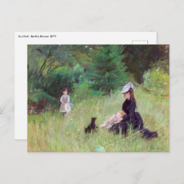 Berthe Morisot – 公園 ポストカード