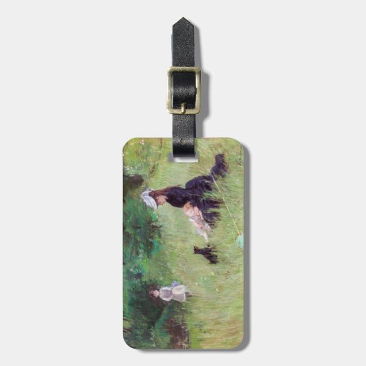 Berthe Morisot – 公園 ラゲッジタグ (正面縦)