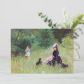 Berthe Morisot – 公園 招待状 (スタンド正面)