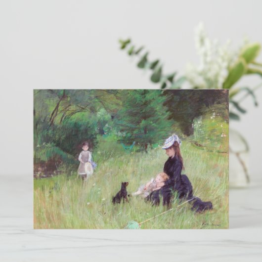 Berthe Morisot – 公園 招待状 (スタンド正面)