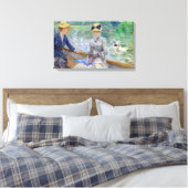 Berthe Morisot – 夏の日 キャンバスプリント (インサイチュ (寝室))