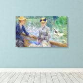 Berthe Morisot – 夏の日 キャンバスプリント (インサイチュ (ウッドフロア))