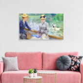 Berthe Morisot – 夏の日 キャンバスプリント (インサイチュ (リビング))