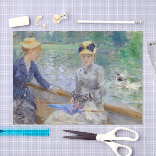 Berthe Morisot – 夏の日 薄葉紙 (クラフト)