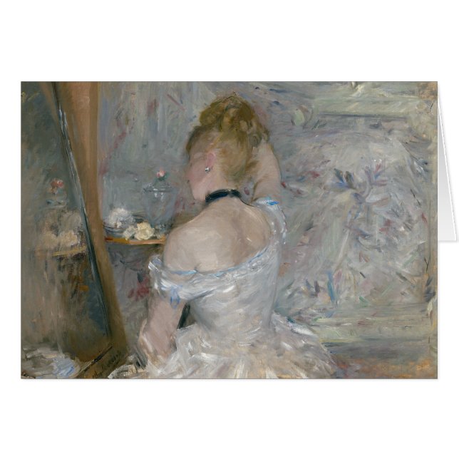 Berthe Morisot – 女性のトイレ (正面横)