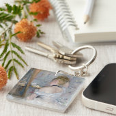 Berthe Morisot – 女性のトイレ キーホルダー (正面右)