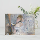 Berthe Morisot – 女性のトイレ サンキューカード (スタンド正面)