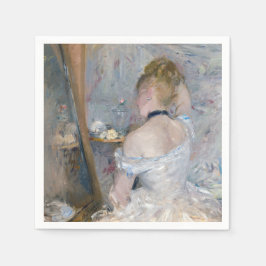 Berthe Morisot – 女性のトイレ スタンダードカクテルナプキン