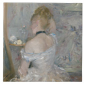 Berthe Morisot – 女性のトイレ タイル (正面)