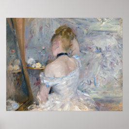 Berthe Morisot – 女性のトイレ ポスター