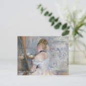 Berthe Morisot – 女性のトイレ ポストカード (スタンド正面)