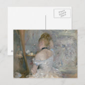 Berthe Morisot – 女性のトイレ ポストカード (正面/裏面)