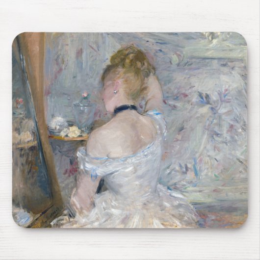 Berthe Morisot – 女性のトイレ マウスパッド (正面)