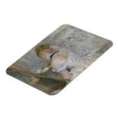 Berthe Morisot – 女性のトイレ マグネット (左側)