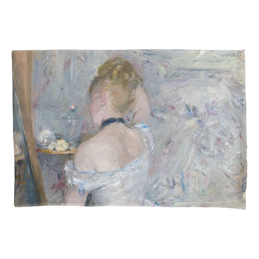 Berthe Morisot – 女性のトイレ 枕カバー (正面)