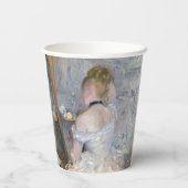 Berthe Morisot – 女性のトイレ 紙コップ (裏面)