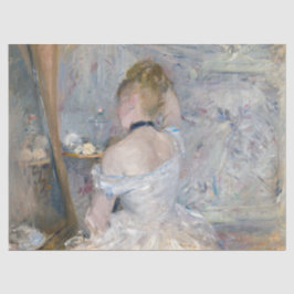 Berthe Morisot – 女性のトイレ 薄葉紙