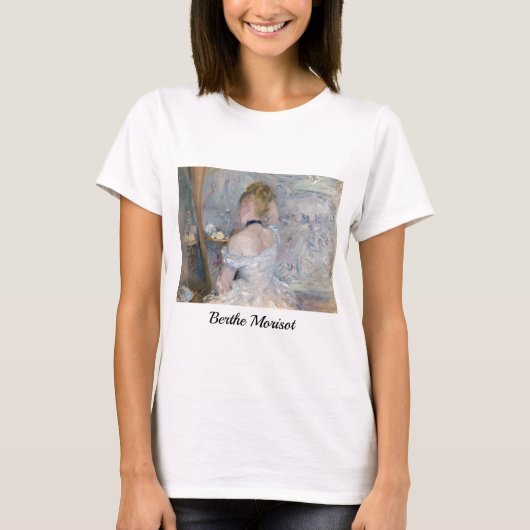Berthe Morisot – 女性のトイレ Tシャツ (正面)
