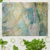 Berthe Morisot – 羊飼いの女性が休息 キッチンタオル (折り畳み)